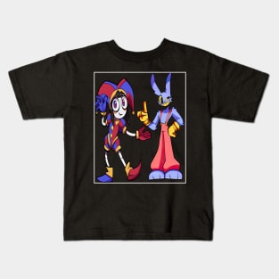 Amazing Digital Circus Gooseworx ,Pomni ,Jax Kids T-Shirt